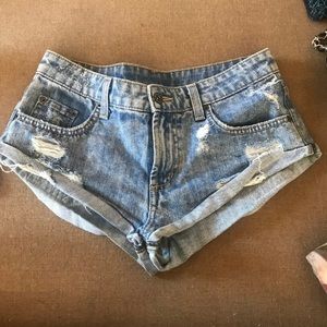 Carmar denim shorts